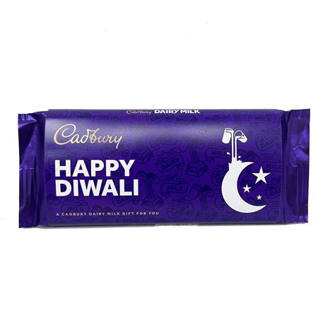 Buy Happy Diwali Chocolate Bar Diwali Chocolates Dairy Milk Chocolate ...