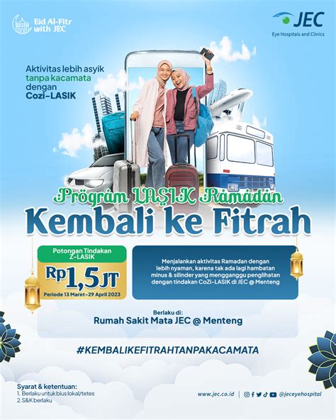 Program LASIK Ramadan 2023 - Rumah Sakit Mata JEC