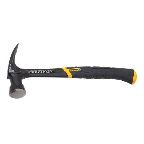 Stanley 51-163 ANTI-VIBE SMOOTH NAILING HAMMER RIP CLAW – 16 OZ ...