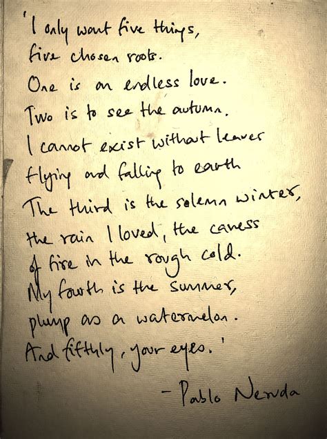 44 Inspirational Neruda Love Poems - Poems Ideas