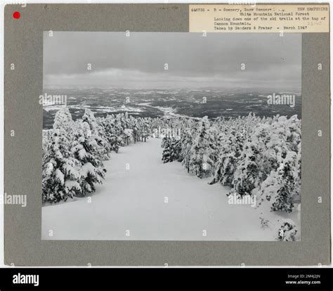 Snow Scenes - New Hampshire. Photographs Relating to National Forests ...