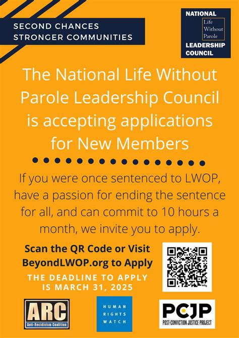 Did you have LWOP, and looking to join an amazing team. We are hiring. | National Life Without ...