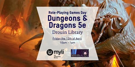 Dungeons and Dragons 5e (Role-Playing Games Day) @ Drouin Library ...