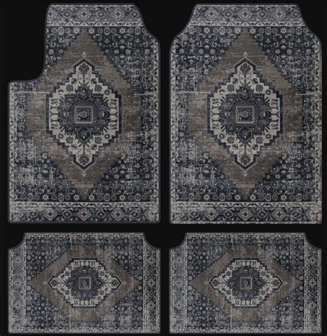 Luxury Persian Style Car Floor Mats | Vintage Oriental Carpet Design ...