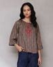 Buy Brown Tops for Women by Aarke Ritu Kumar Online | Ajio.com