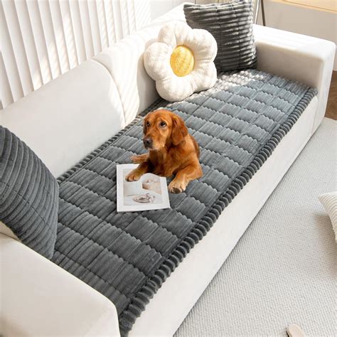Amazon.com: Mivnue Pet Couch Cover, Couch Covers for Dogs, Washable Dog ...