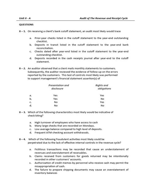 Image result for Audit Objective of Revenue Cycle Control and Test Control.pdf