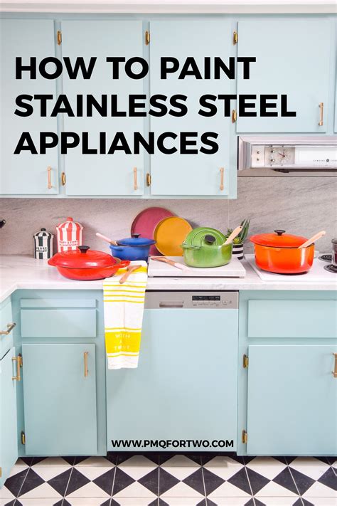 How to Paint Stainless Steel Appliances | Stainless steel appliances ...