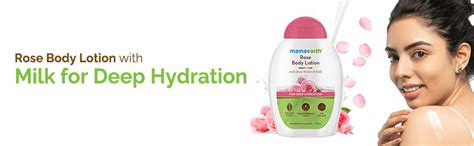 Buy Mamaearth Rose Body Lotion with Rose Water and Milk For Deep ...