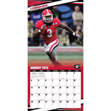 Uga Calendar 2026 - 2026 Printable Calendar