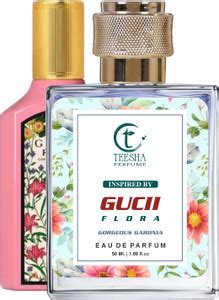 Buy TEESHA Guci Flora Eau de Parfum Eau de Parfum - 50 ml Online In ...