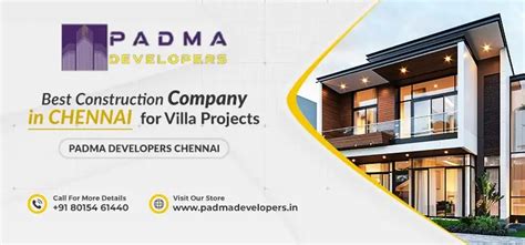 Residential Layouts & Construction Services in Chennai | Padma ...