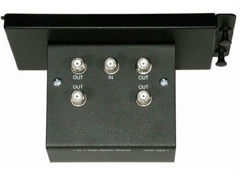 C2G/Cables to Go 37013 4-Way RF Splitter Module (Black) : Amazon.in ...