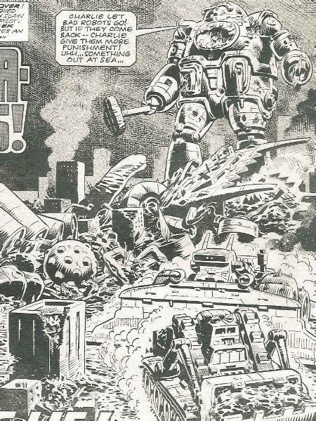 Image result for 2000 AD Script Robot