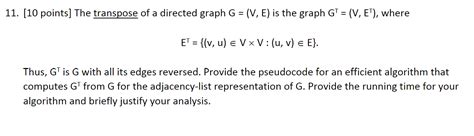 Image result for Transpose of Directed Graph
