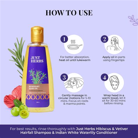 Just Herbs Rosemary Hair Oil