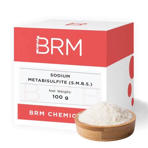 BRM Chemicals Sodium Meta Bi Sulphite (SMBS) for Water Treatment and ...