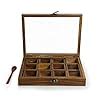Buy ExclusiveLane 'Twelve Blends' Sheesham Wooden Spice Box for Kitchen ...