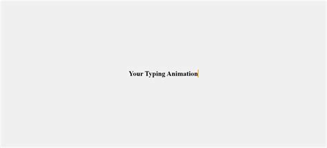 Image result for Typing Animation in HTML