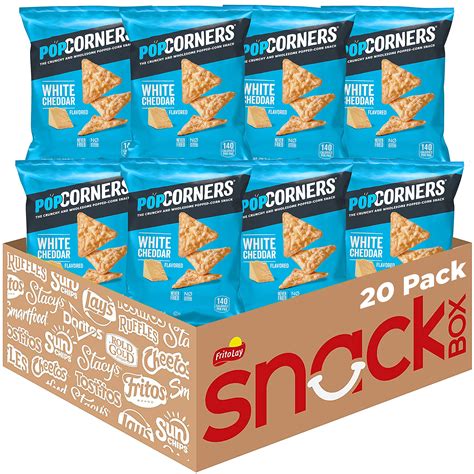 Snapklik.com : PopCorners Popped Corn Snacks, White Cheddar, 1 Ounce