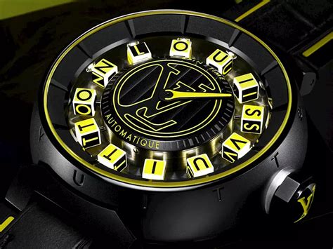 Louis Vuitton’s Tambour Spin Time Air Quantum is a luxury glow-in-the ...