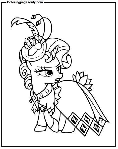 Mlp Coloring Pages Free at ganaldoblog Blog