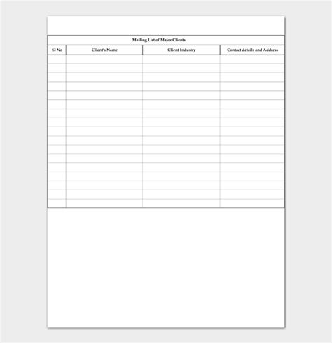 Image result for Mailing List Names