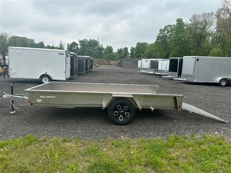Belmont 12' Aluminum Utility 2,999lbs. GVWR - Elm City Trailer