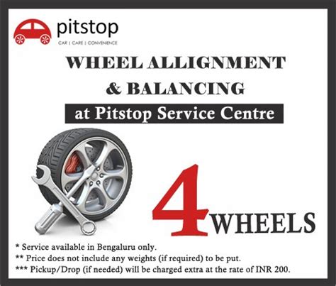 Pitstop Wheel Alignment and Balancing Service for All Cars : Amazon.in ...