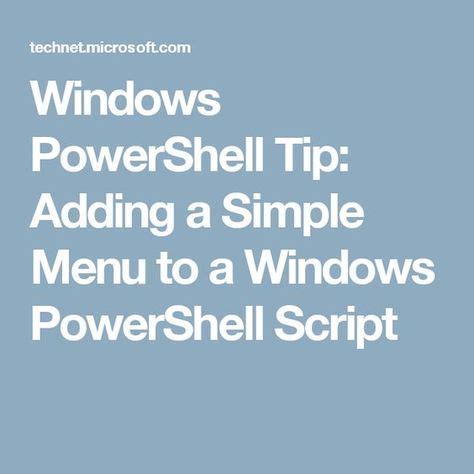 Image result for PowerShell Windows MenuStrip