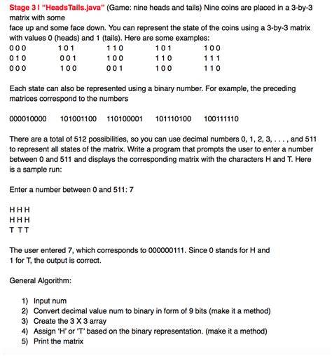 Image result for Nine Heads and Tails Java