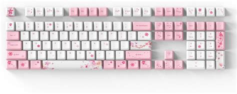 DAGK Cherry Blossoms 108-Key OEM Profile PBT India | Ubuy
