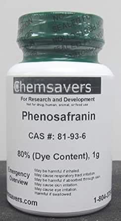 Phenosafranin, 80% (Dye Content), 1g : Amazon.in: Industrial & Scientific