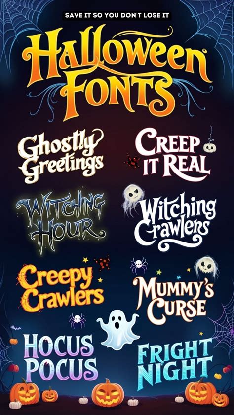 Hallowen Fonts in 2025 | Halloween fonts, Halloween fonts alphabet ...