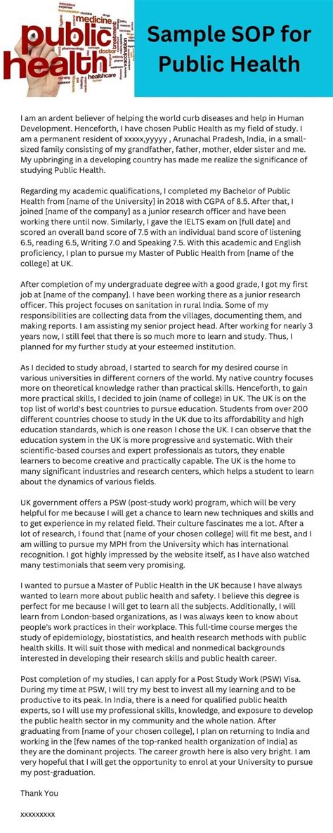 SOP for Public Health: Format, Sample and Tips