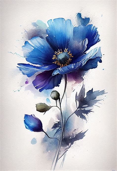 Diy Watercolor Painting, Watercolor Art Lessons, Nature Art Painting, Watercolor Flowers ...
