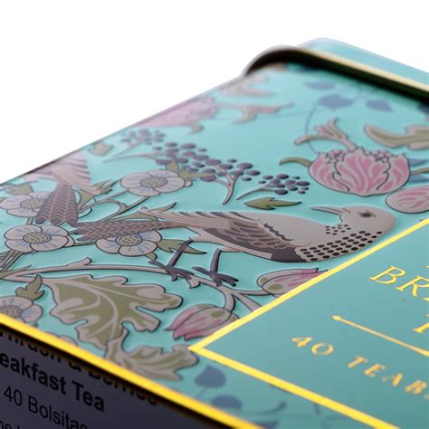 New English Teas Song Thrush and Berries Tea Tin in India | Ubuy