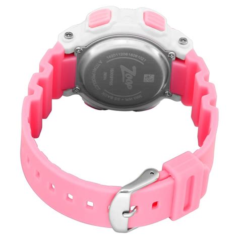 Buy Online Zoop Digital Watch with Digital Dial & Pink Strap for Girls ...