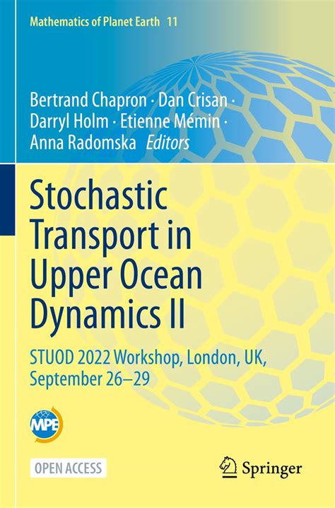 Buy Stochastic Transport in Upper Ocean Dynamics II: STUOD 2022 ...