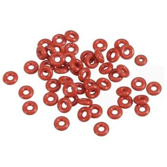 PATIKIL Silicone O-Ring 6mm OD 2mm ID 2mm Width, 100Pcs Metric VMQ ...