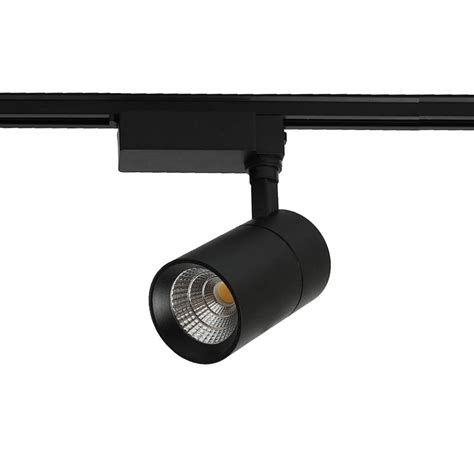 Track Light Cylindrical LED COB Spotlight - Indoor Ceiling Focus Light ...