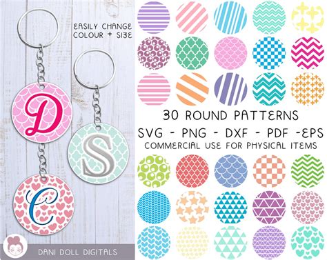 Image result for Circle Pattern On Keychain Felt