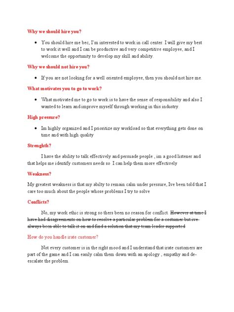 Image result for Call Center Sample Question