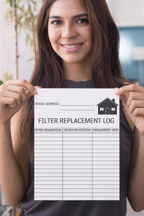 Image result for HVAC Filter Replacement Log