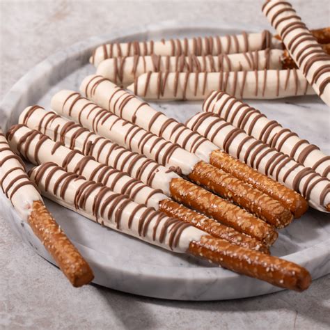 Chocolate Dipped Pretzel Sticks