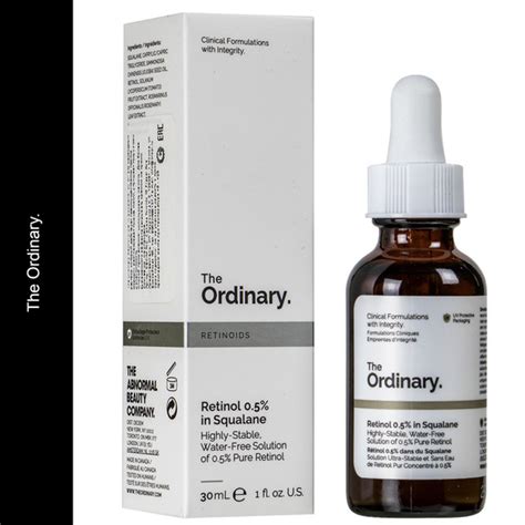 Сыворотка для лица с ретинолом Retinol 0,5% in Squalane The Ordinary ...