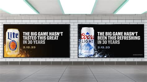 Coors Light, Miller Lite each lay claim to Molson Coors' first Super Bowl spot in 30 years ...