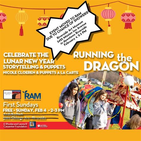 FREE Lunar New Year celebration with Inlandia, performance by Gluck contemporary dance ensemble ...