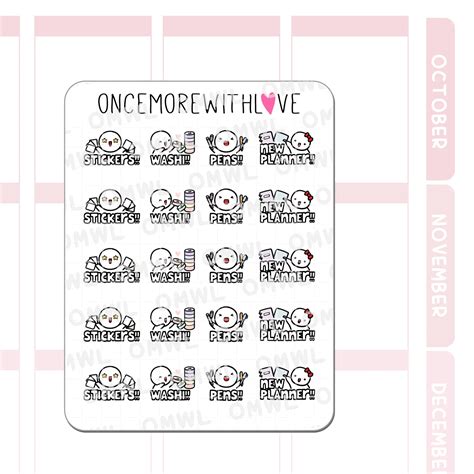 Sticker Sheet Collection | Creative Stickers for Journals & Planners ...
