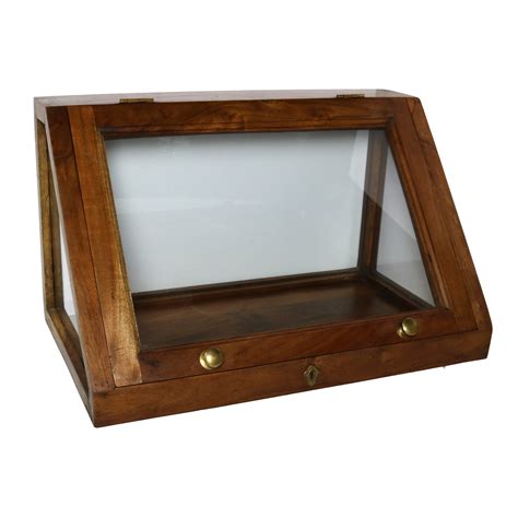 Art & Collectibles Collectibles Collectible display case Wooden display ...